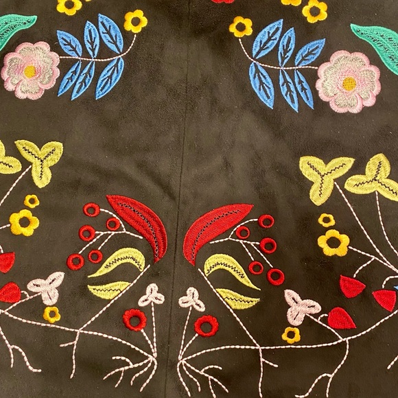 Gianna Bini Black Suede Mini Skirt - Bree Skirt 🖤NWT - Picture 11 of 13